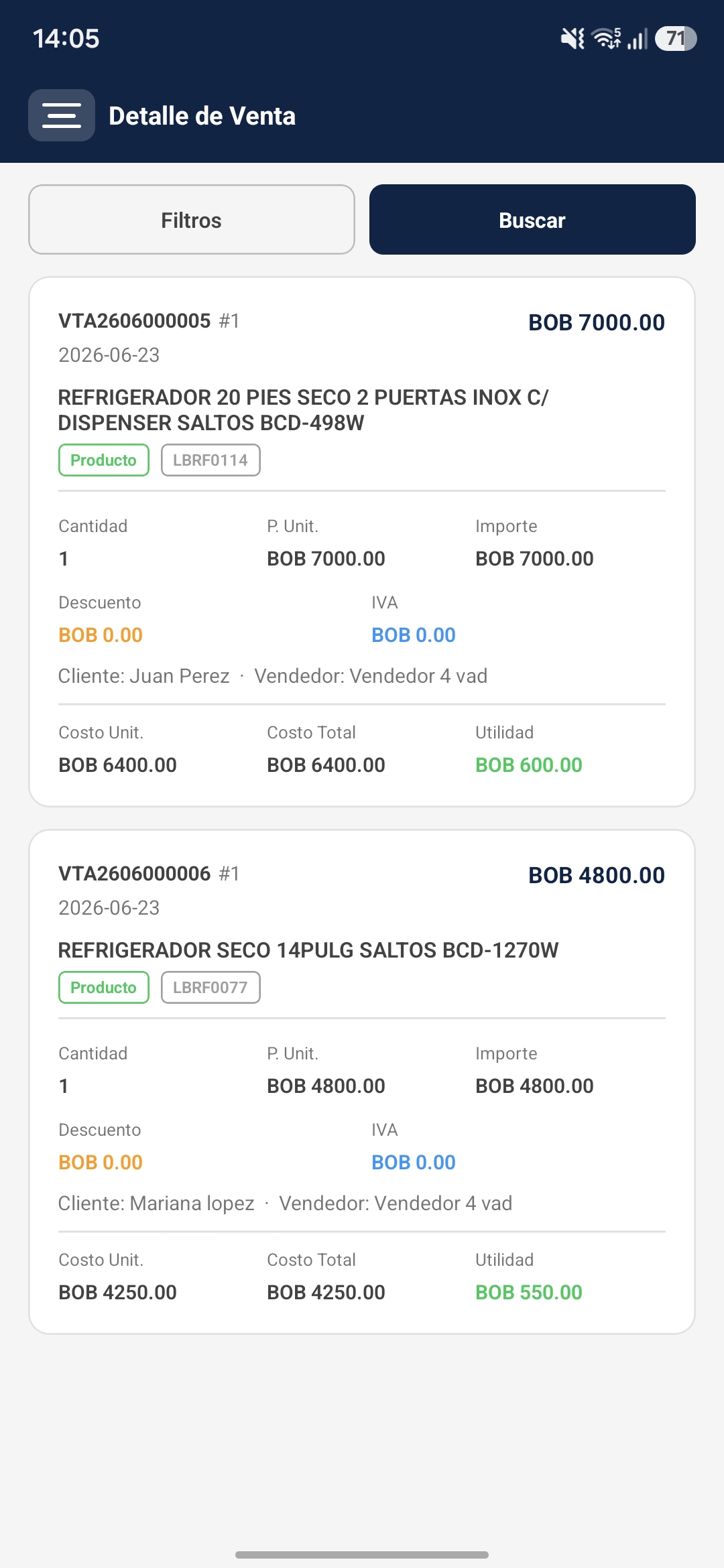 Captura de pantalla de LeoBusinessCore en móvil 1